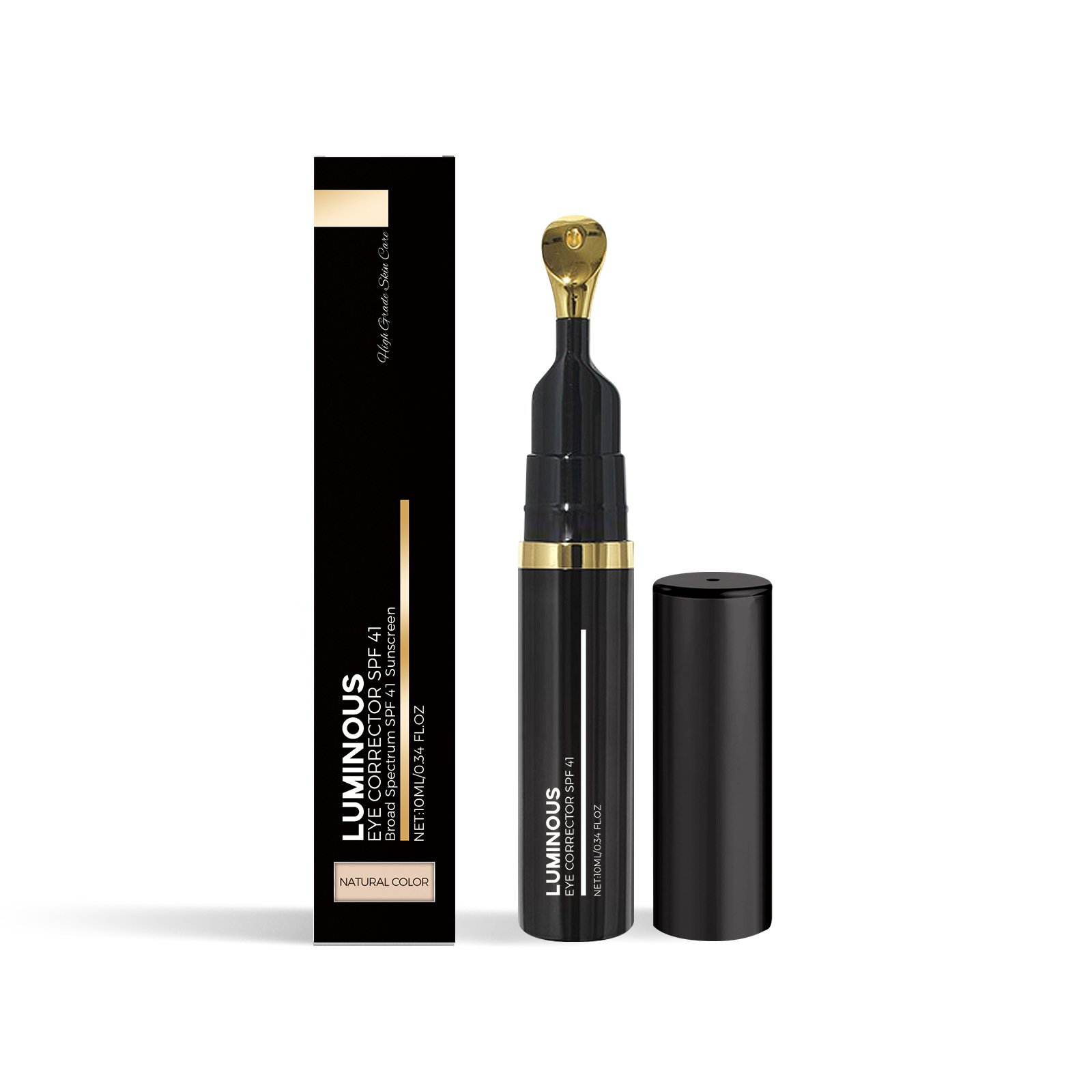 Eye Concealer Cream Natural Tone Moisturizing Hydrating Light Revitalizing Daily Use For Covering Dark Circles