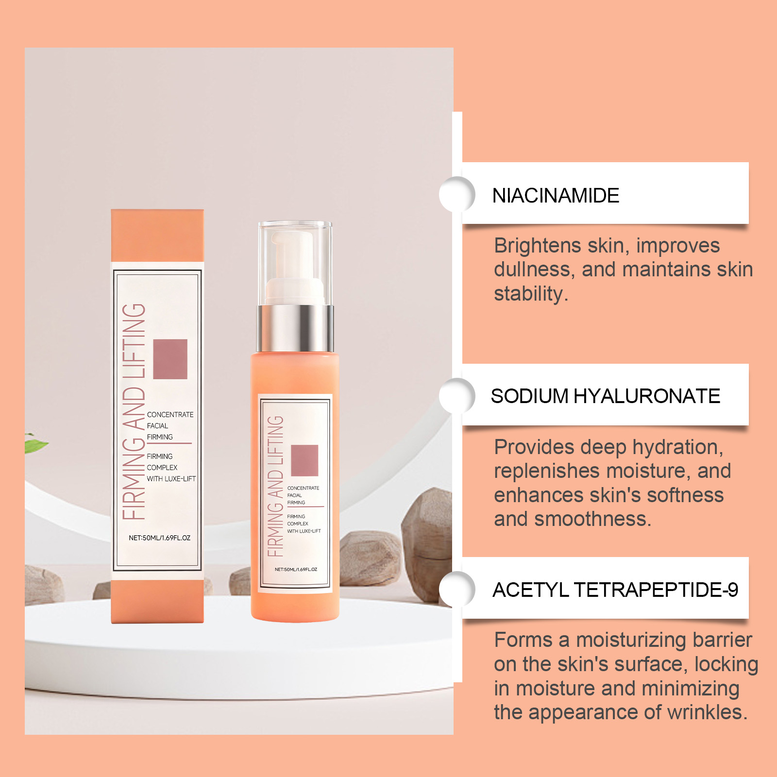 Facial Essence Liquid Hydrating Moisturizing Soft Nourishing Mild Bright Hydrous Skin Daily Care For Face