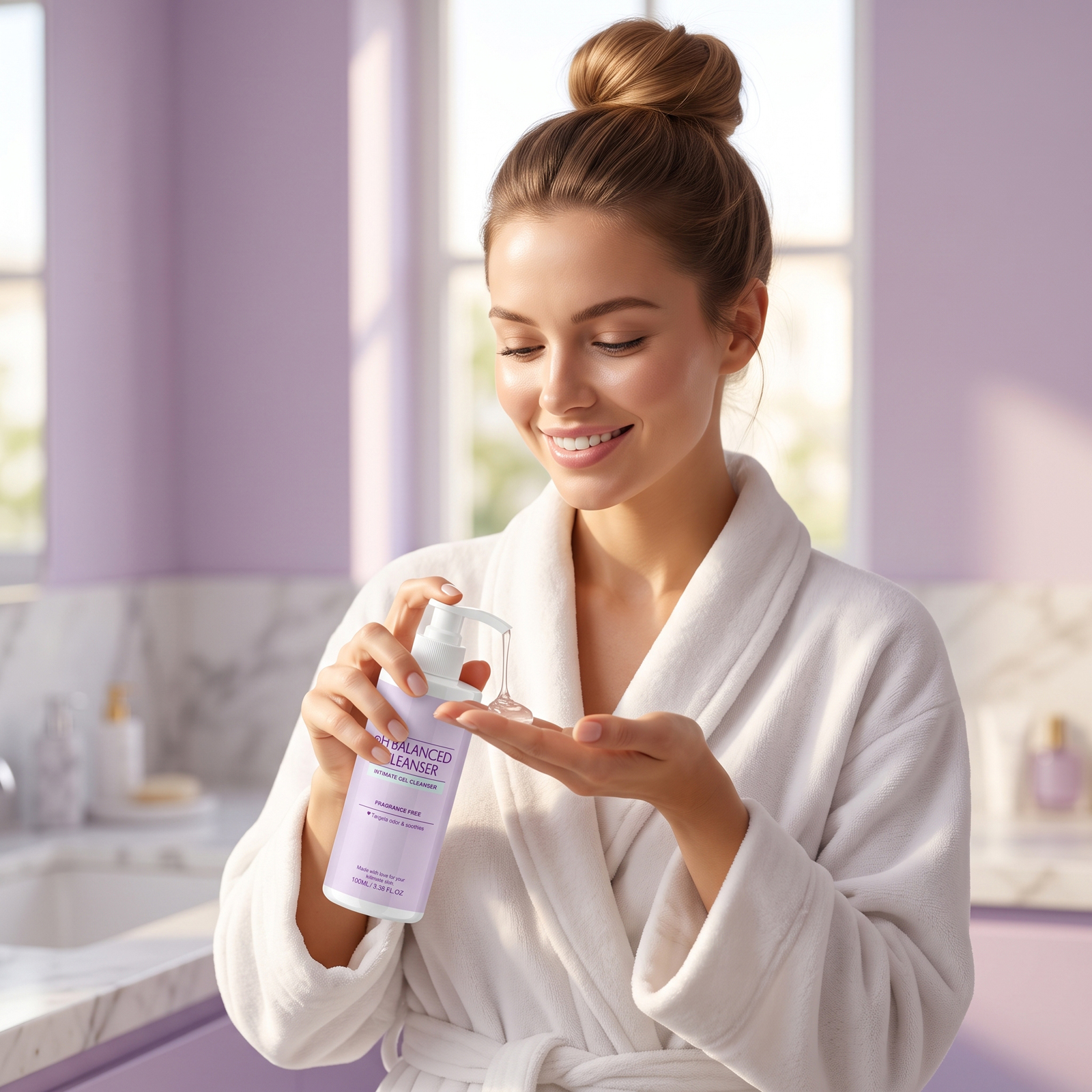 Skin Cleansing Liquid Light Hydrating Non Sticky Refreshing Mild Moisturizing Soft Care Facial Skin