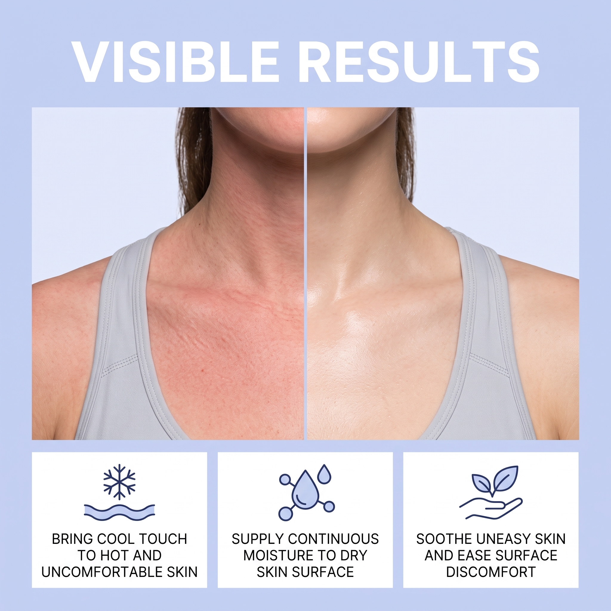 Cool Moisturizing Spray Refreshing Non Sticky Summer Portable Face Body Outdoor Sport Carry Along
