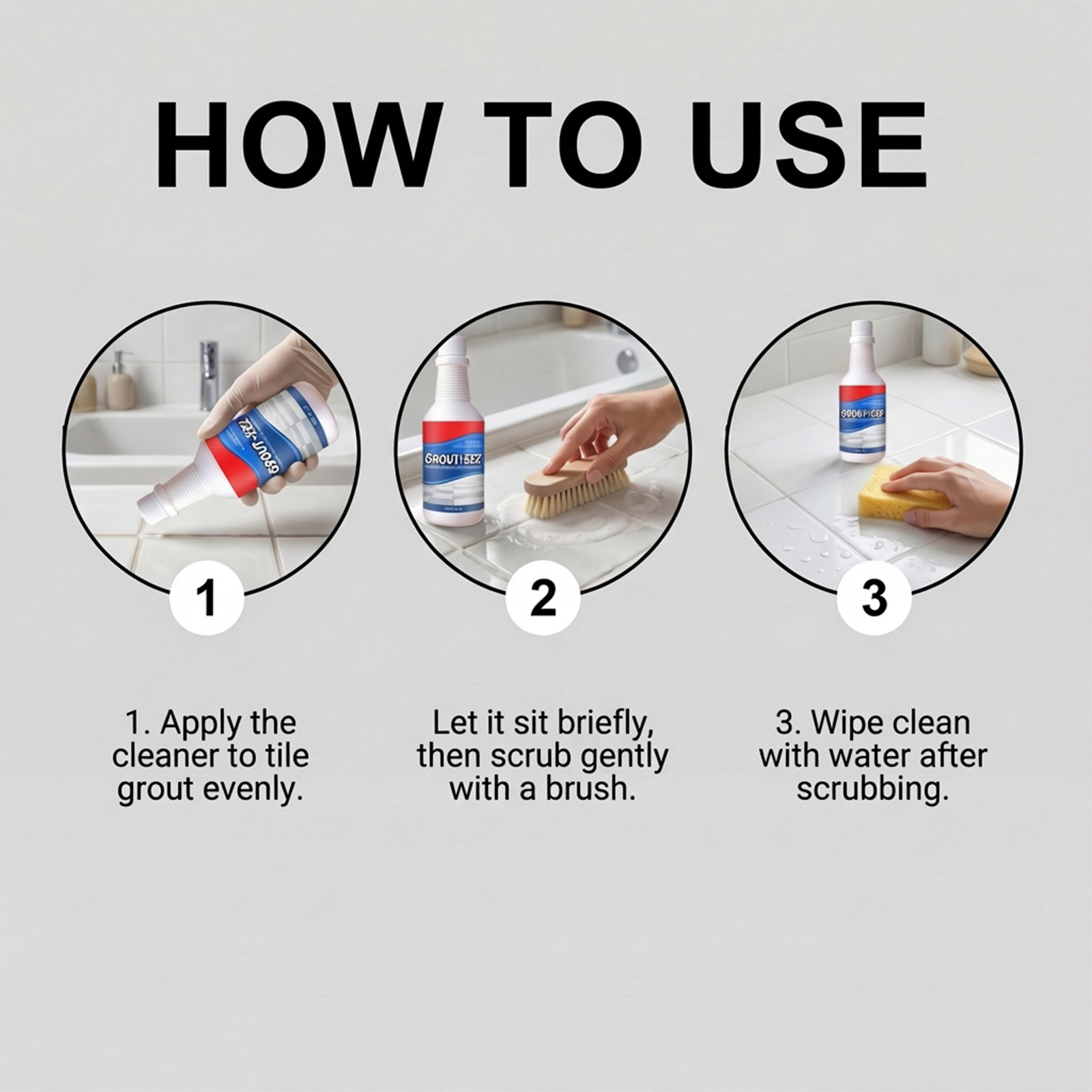 Ceramic Tile Grout Cleaner Household Decontamination Purify Grouting Clean Wall Ceramic Surface Stain Dirt