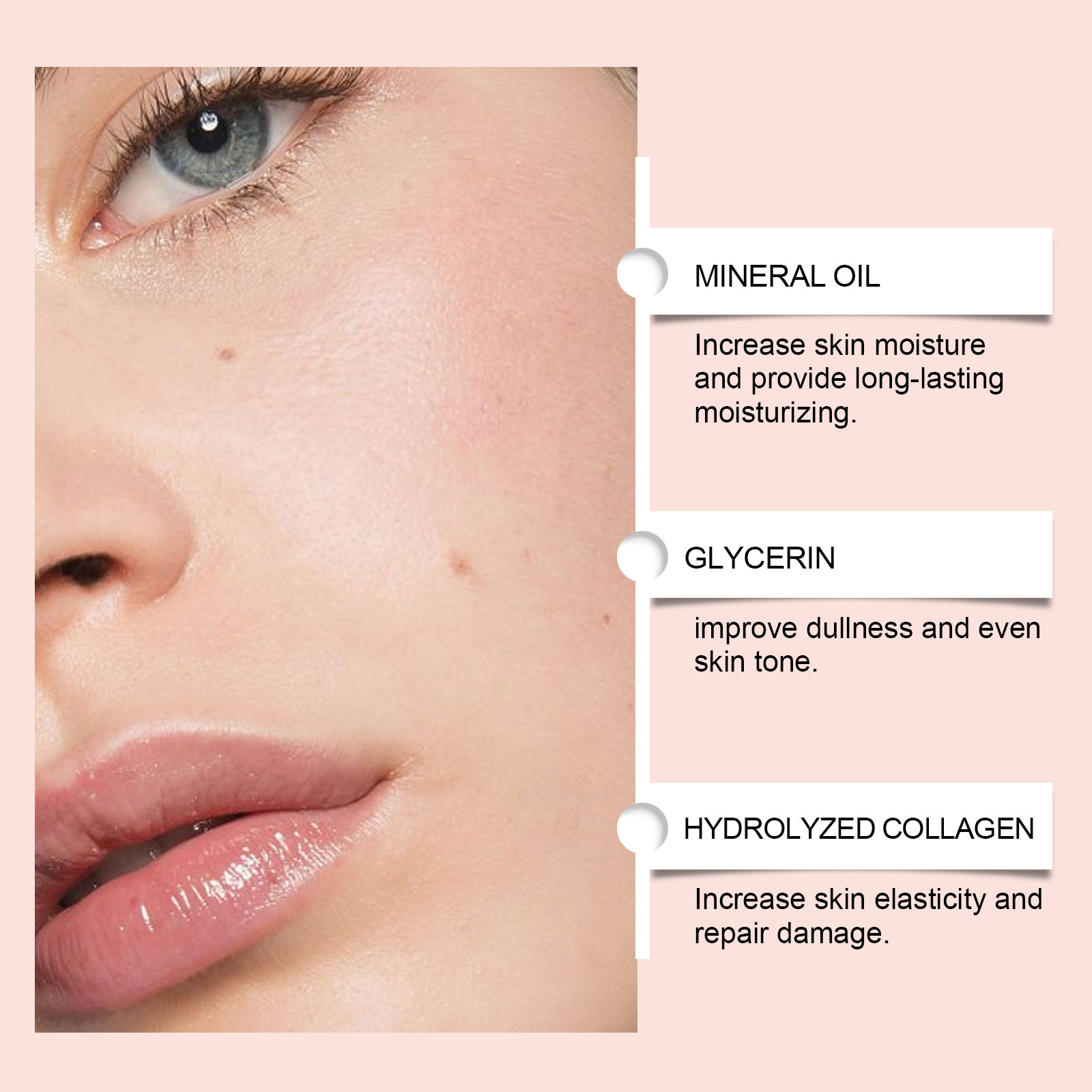 Moisturizing Firming Brightening Revitalizing Hydrating Glowing Softening Nourishing Facial Skin Care Cream Lotion