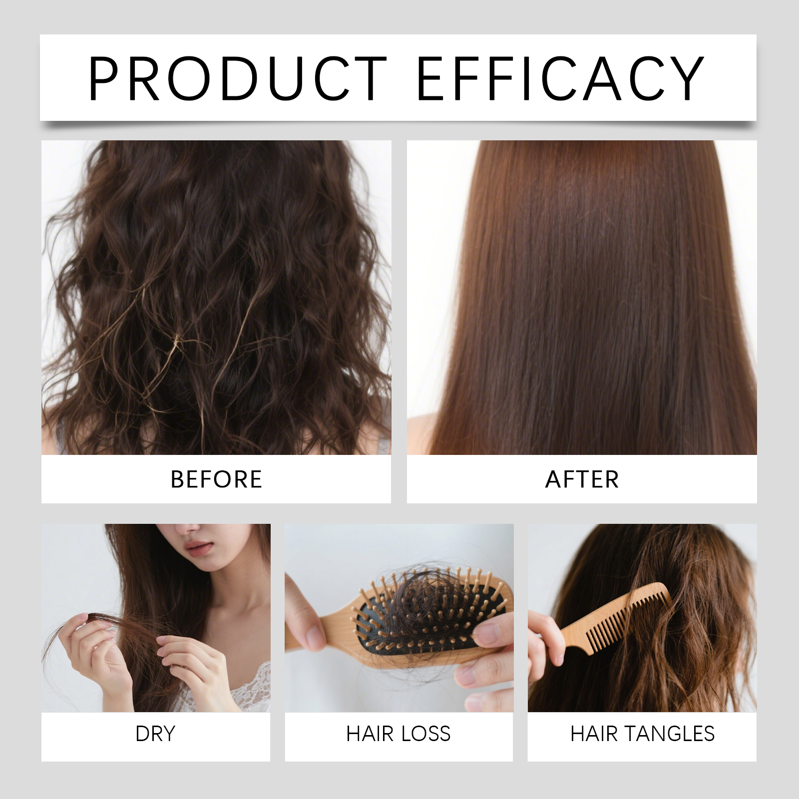 Hair Care Spray Moisturizing Mild Scalp Care Light Silky Hair Gloss Top Spray Massage