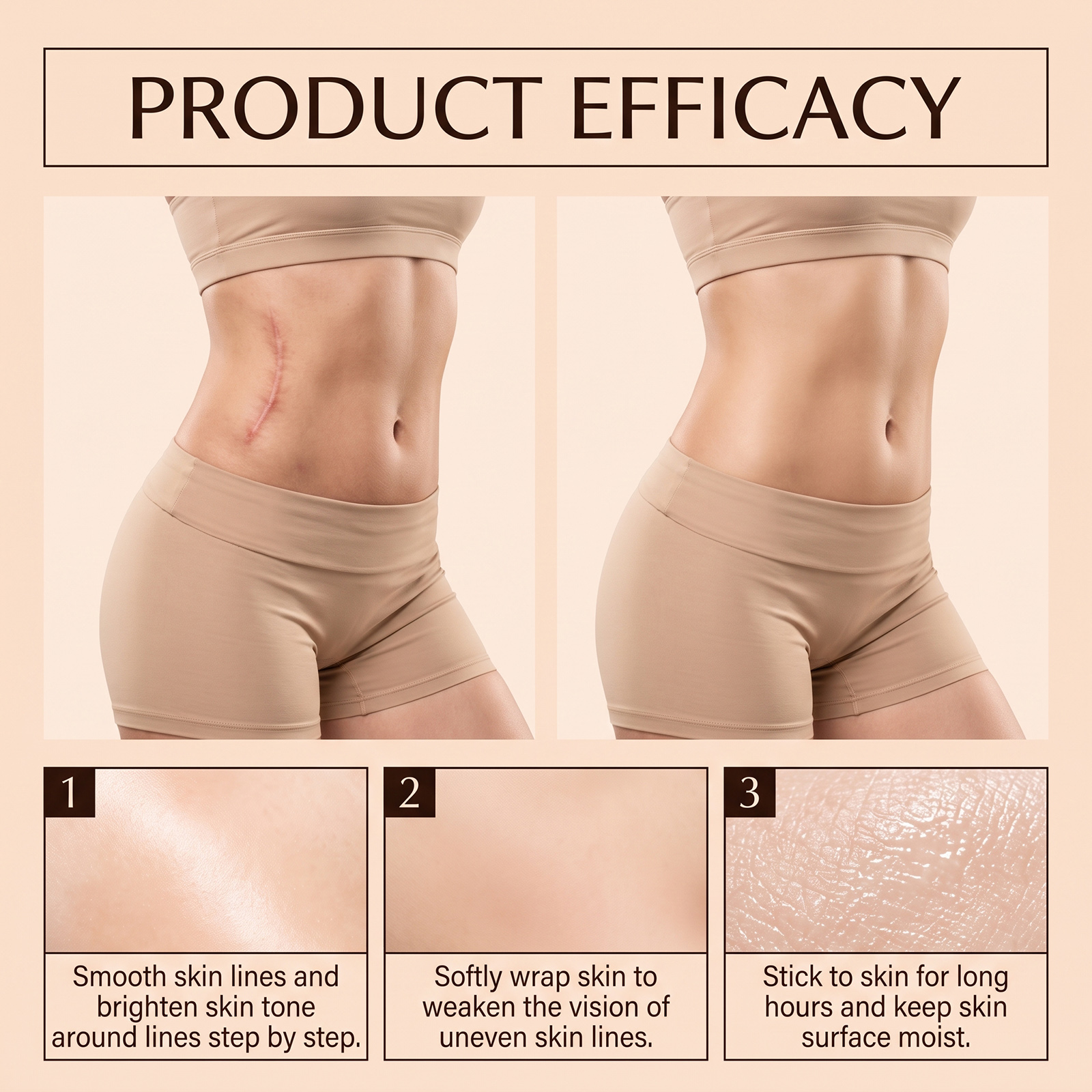 Silicone Skin Care Patch Breathable Skin Friendly Smooth Comfortable Body Skin Delicate Care Skin Patch