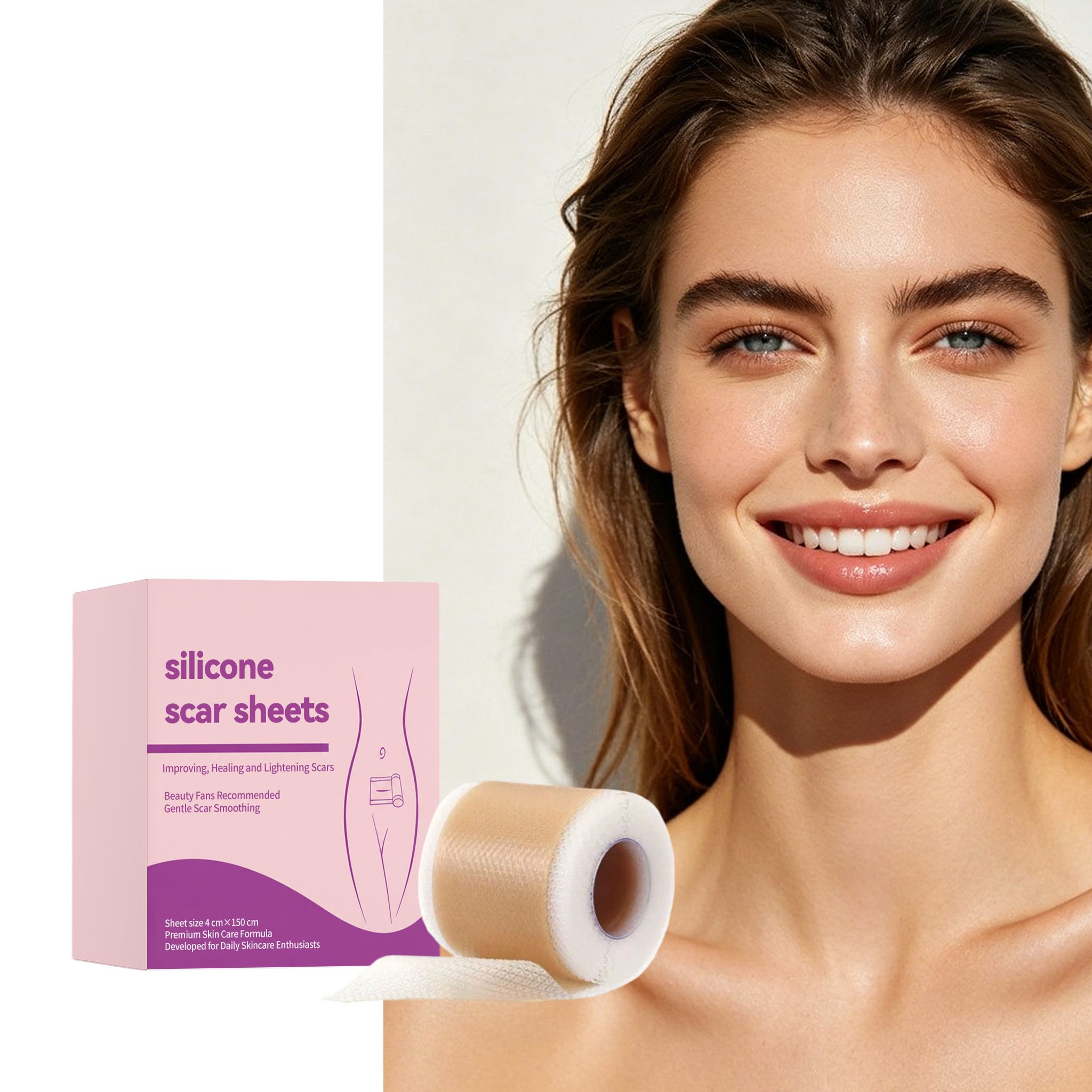 Silicone Skin Care Patch Breathable Skin Friendly Smooth Comfortable Body Skin Delicate Care Skin Patch