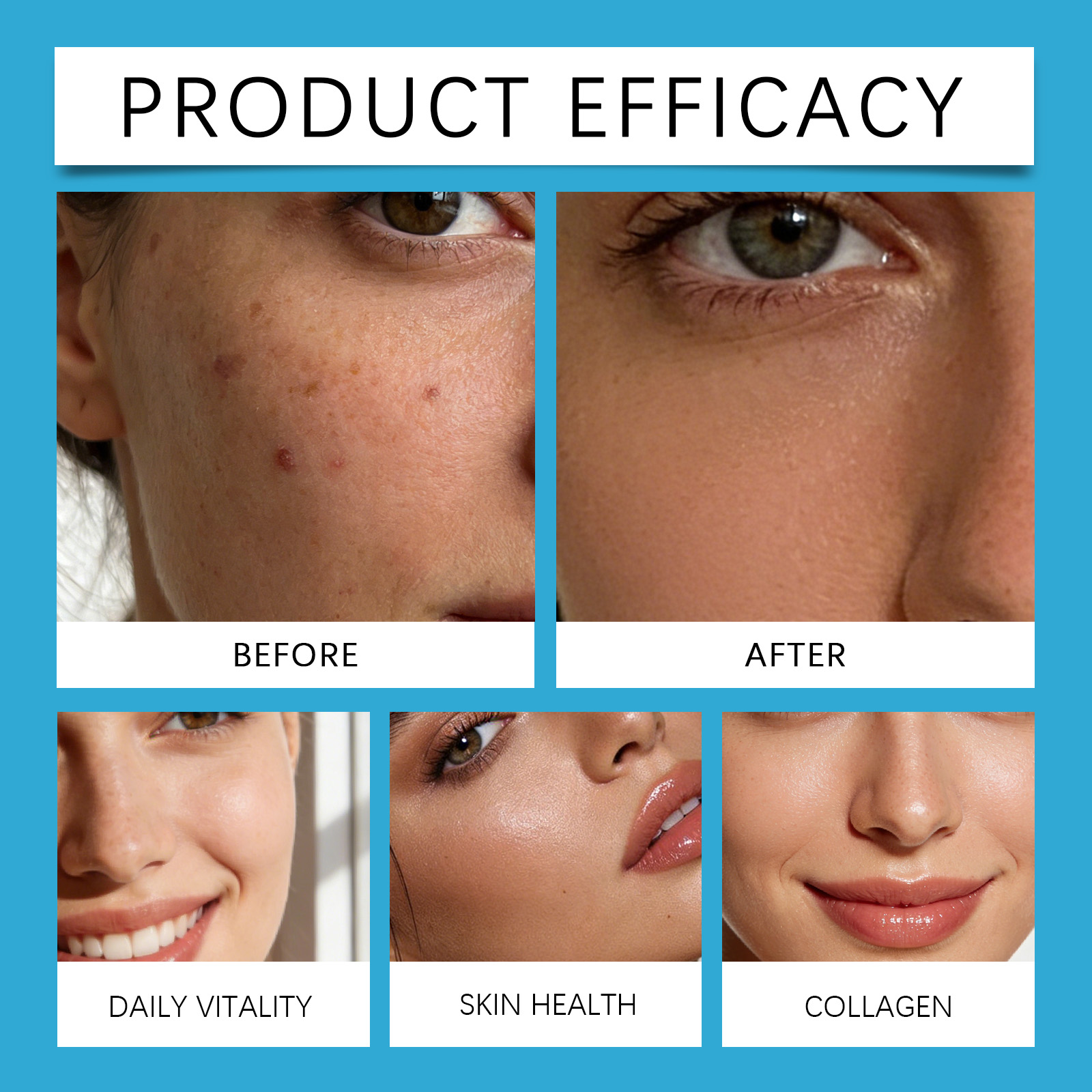 Collagen Skin Nutrient Powder Vanilla Flavor Contains Collagen Hydration Balance Daily Beauty Care Skin Gloss Nutrition Supplement