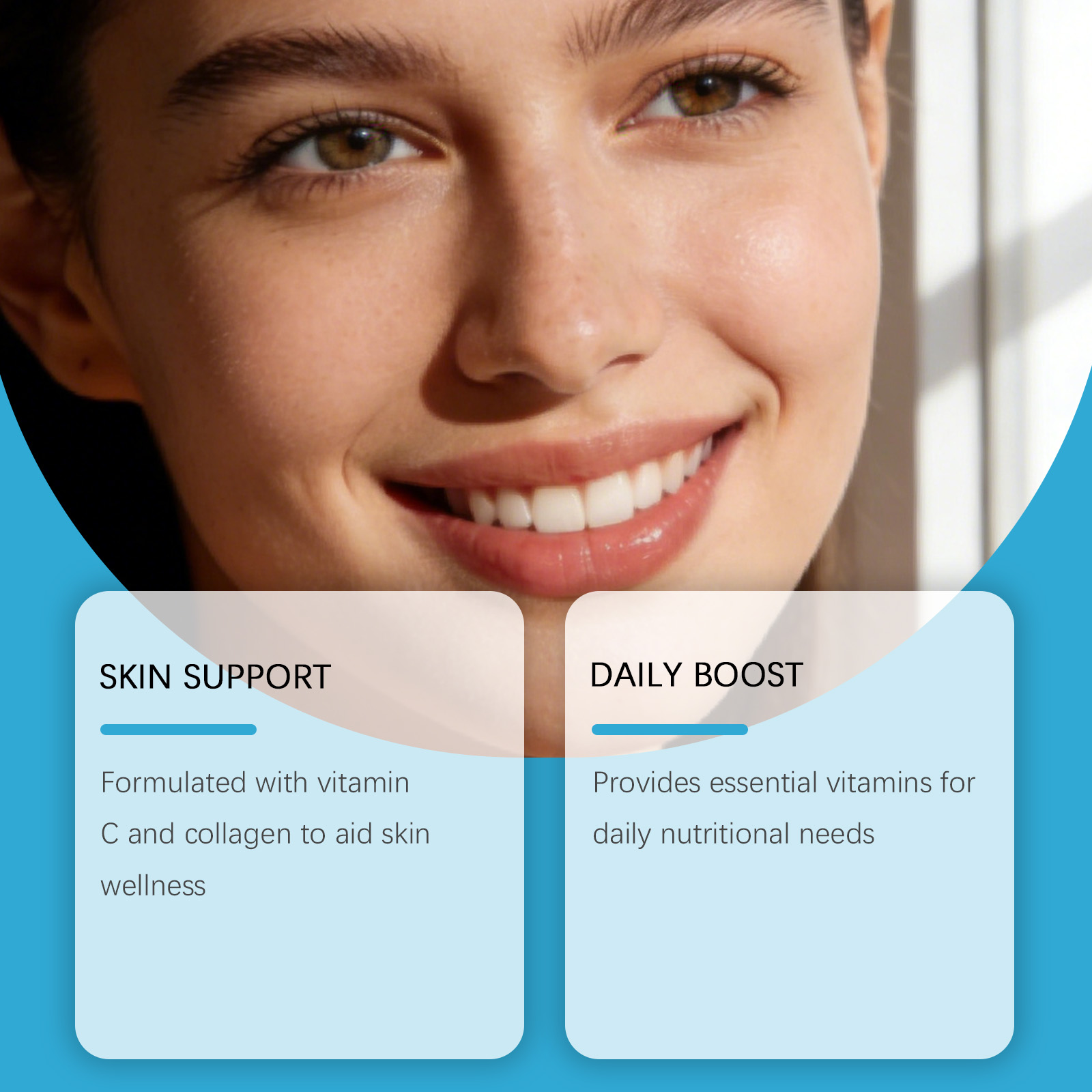 Collagen Skin Nutrient Powder Vanilla Flavor Contains Collagen Hydration Balance Daily Beauty Care Skin Gloss Nutrition Supplement