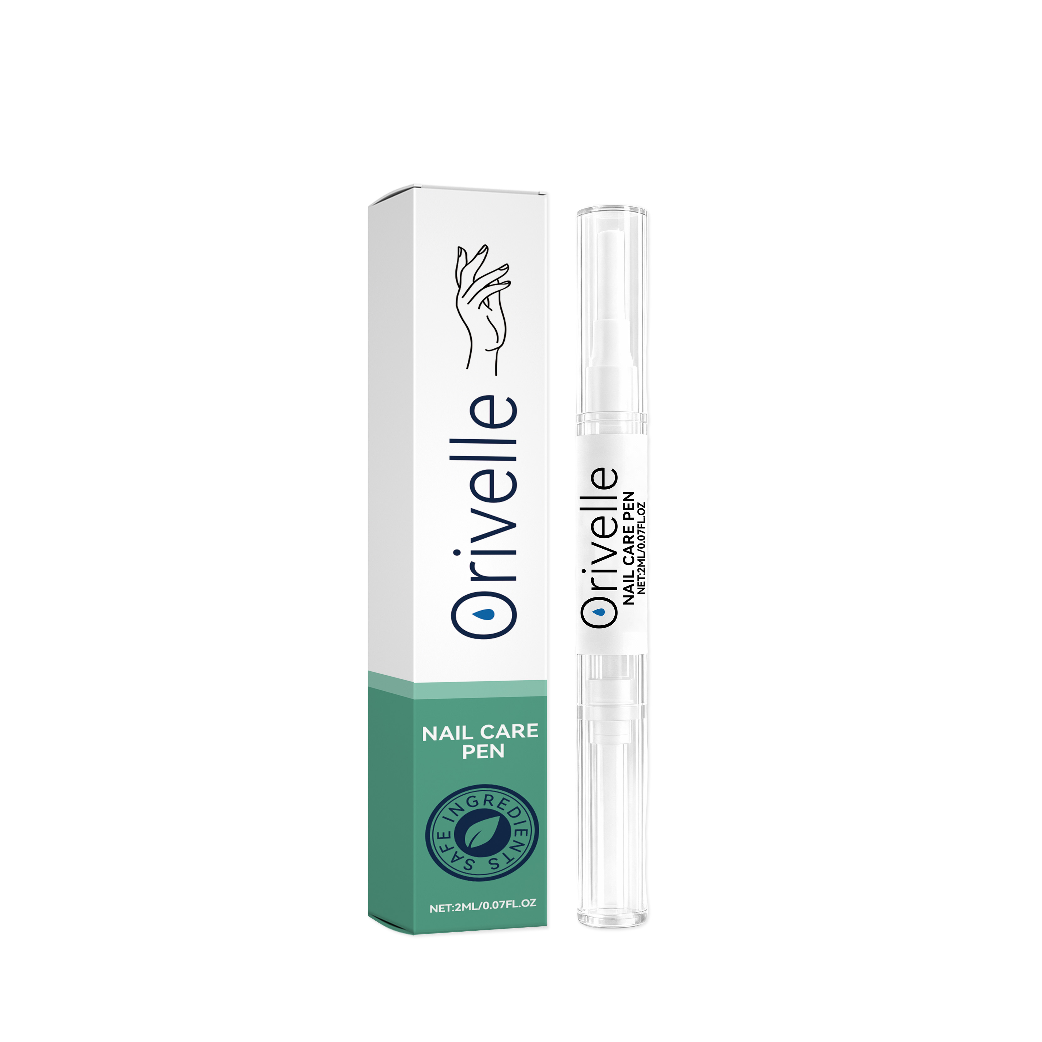 Nail Nourishing Oil Pen Repair Smooth Moisturizing Gentle Formula Nourish Hydrate Daily Hand Foot Nail Care