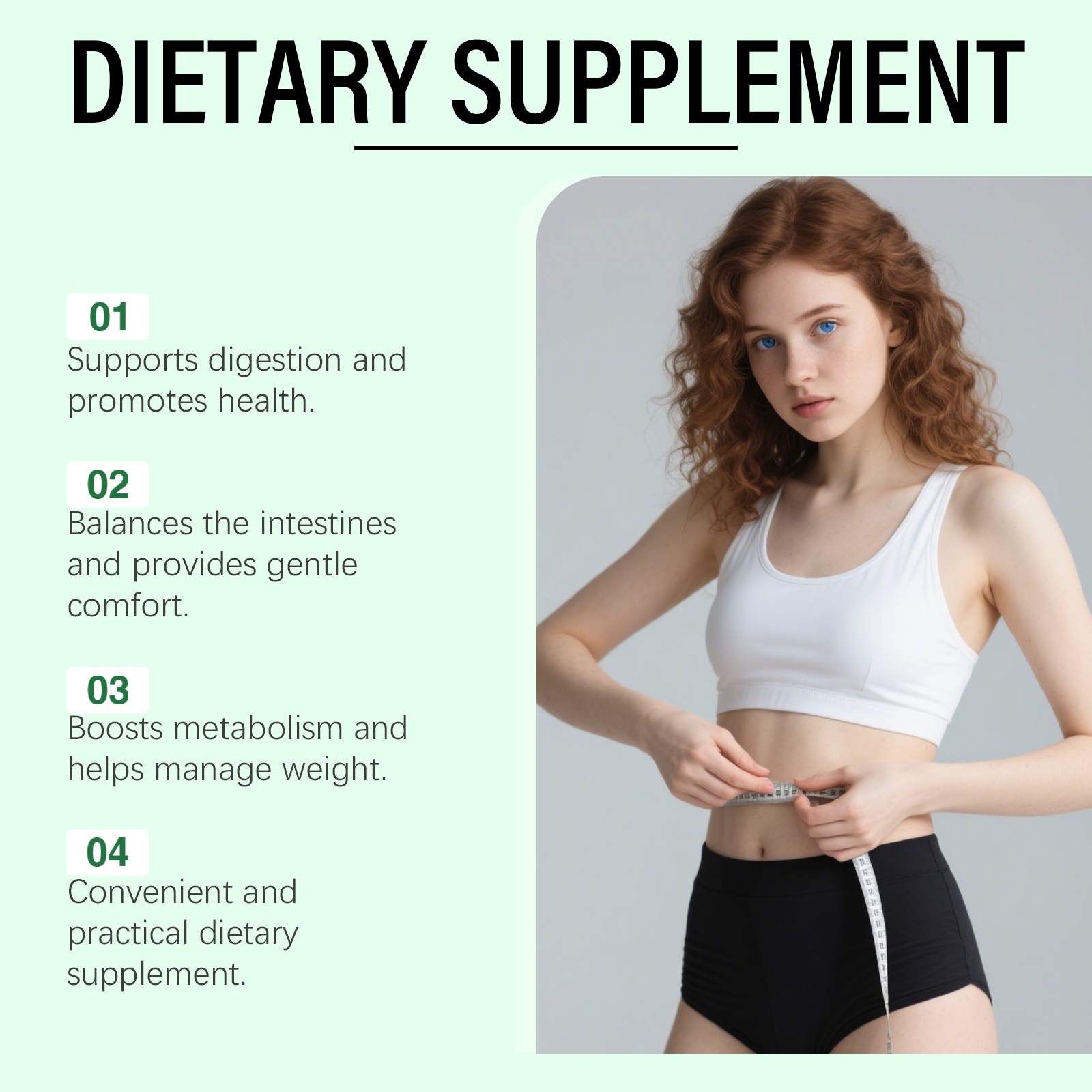 Body Care Drops Daily Boost Body Vitality Gentle Nourish Support Slim Figure Supplement