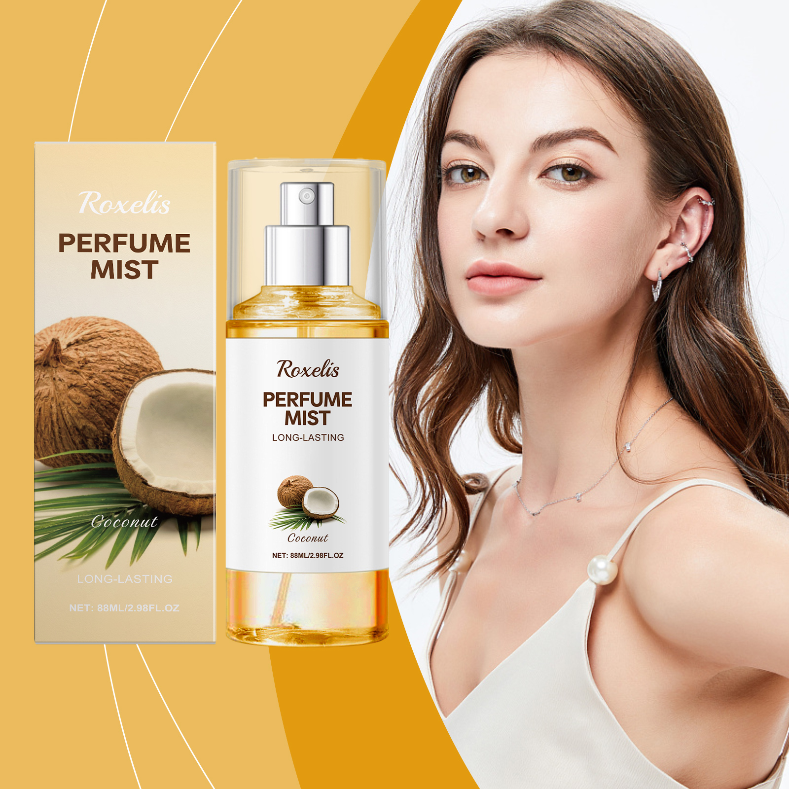 Women Perfume Spray Long Lasting Rich Elegant Scent Boost Charm Dating Body Fragrance Mist