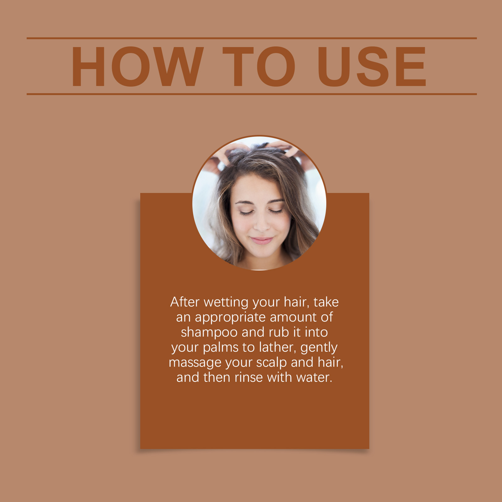 Three In One Nourishing Hair Shampoo Cleanses Nourishes Scalp Moisturizes Hair Softens Strands