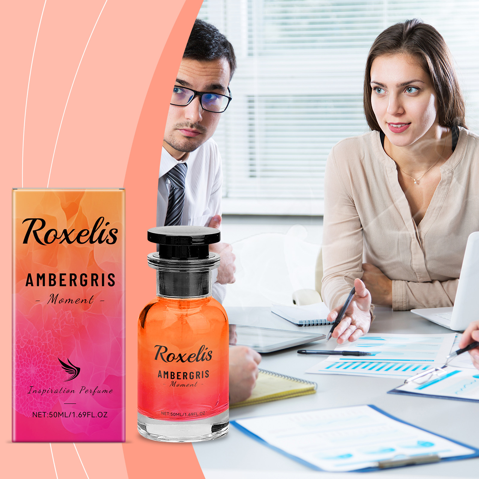 Ambergris Niche Perfume Blue Woody Pheromone Fragrance Fresh Long Lasting For Men And Women