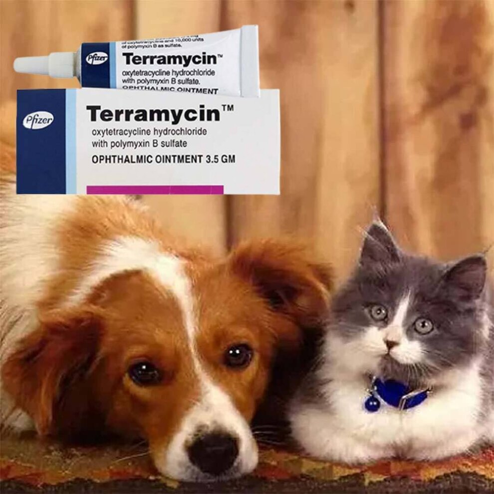 2PC Pet Eye Health Ointment for Dogs, Cats, Cattle, Sheep, Horses, Birds & Puppies