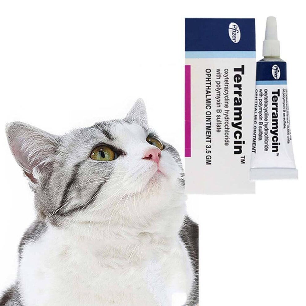 2PC Pet Eye Health Ointment for Dogs, Cats, Cattle, Sheep, Horses, Birds & Puppies