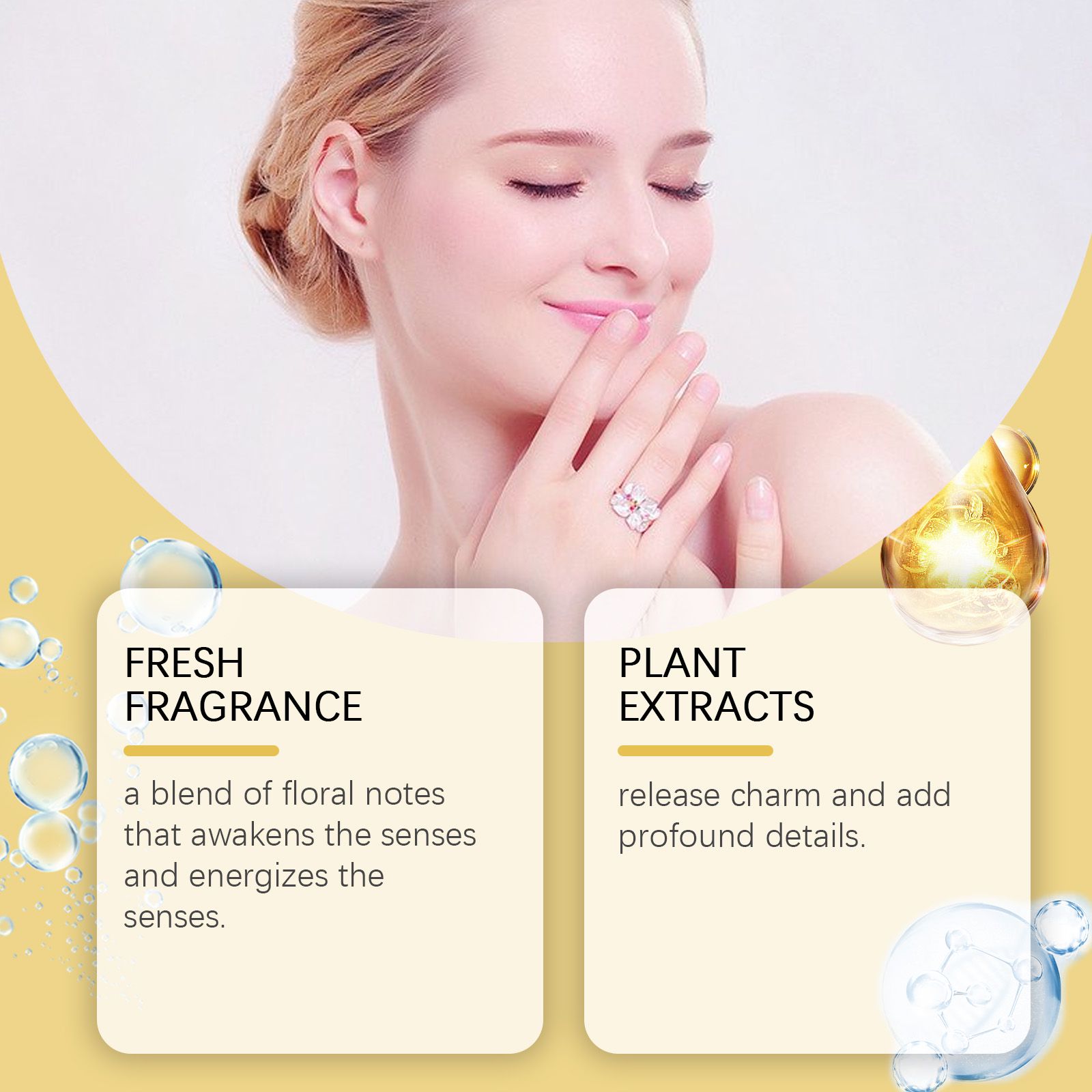 Tuberose Brazilian Charm Roll On Perfume Fresh Long Lasting For Daily Wear And Dates