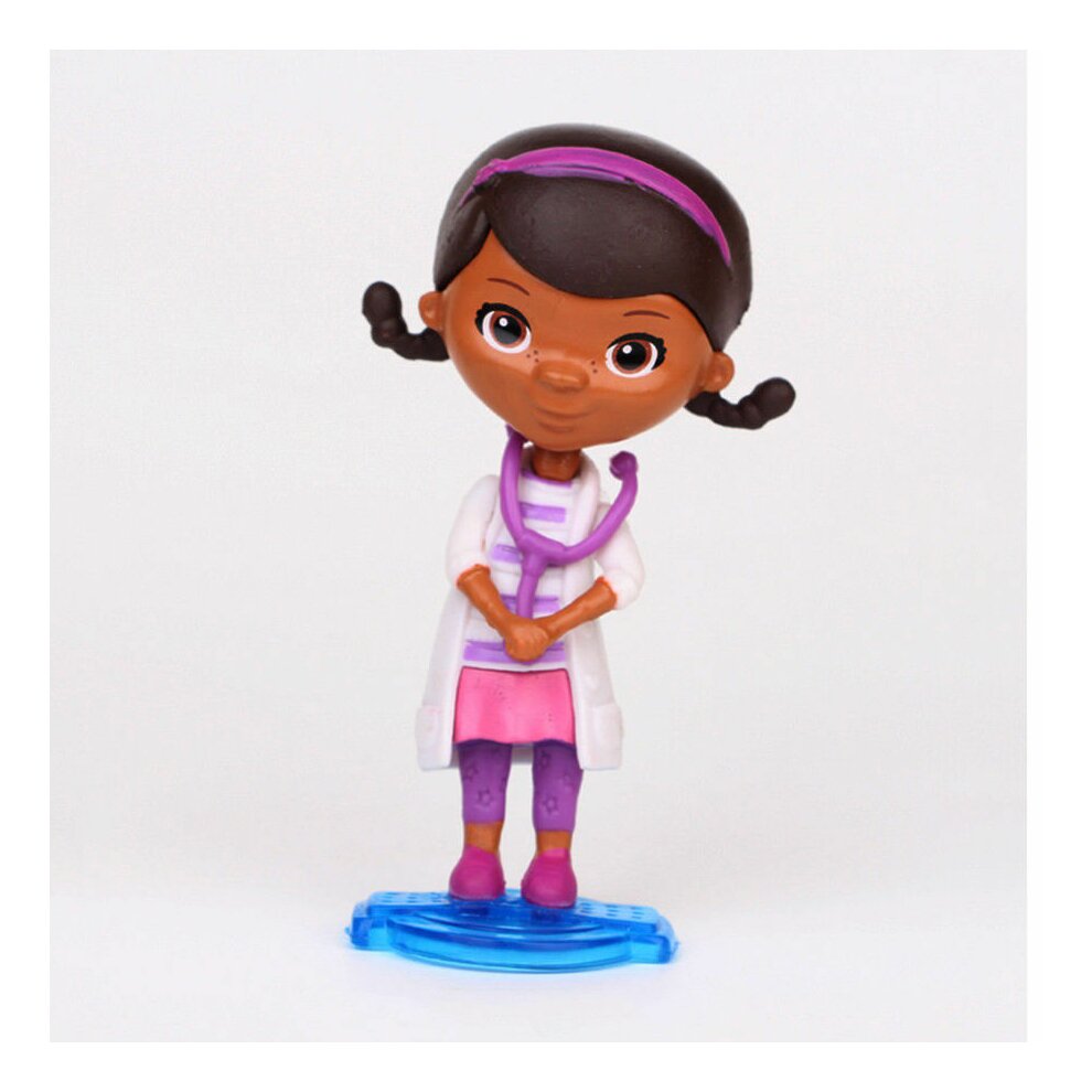5pcs Doc McStuffins Stuffy Lambie Figure PVC Toy