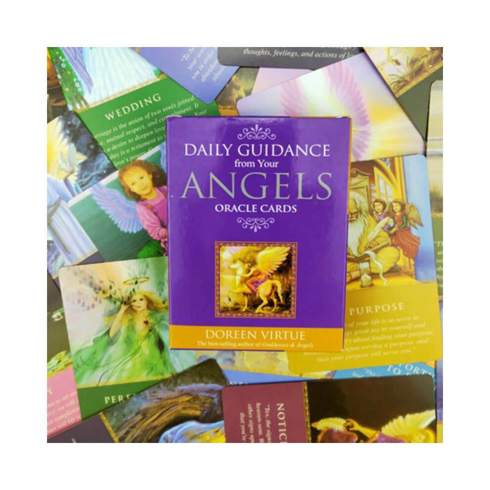 Angel Tarot Cards Deck Doreen Virtue & Radleigh Valentine Psychic Oracle Well