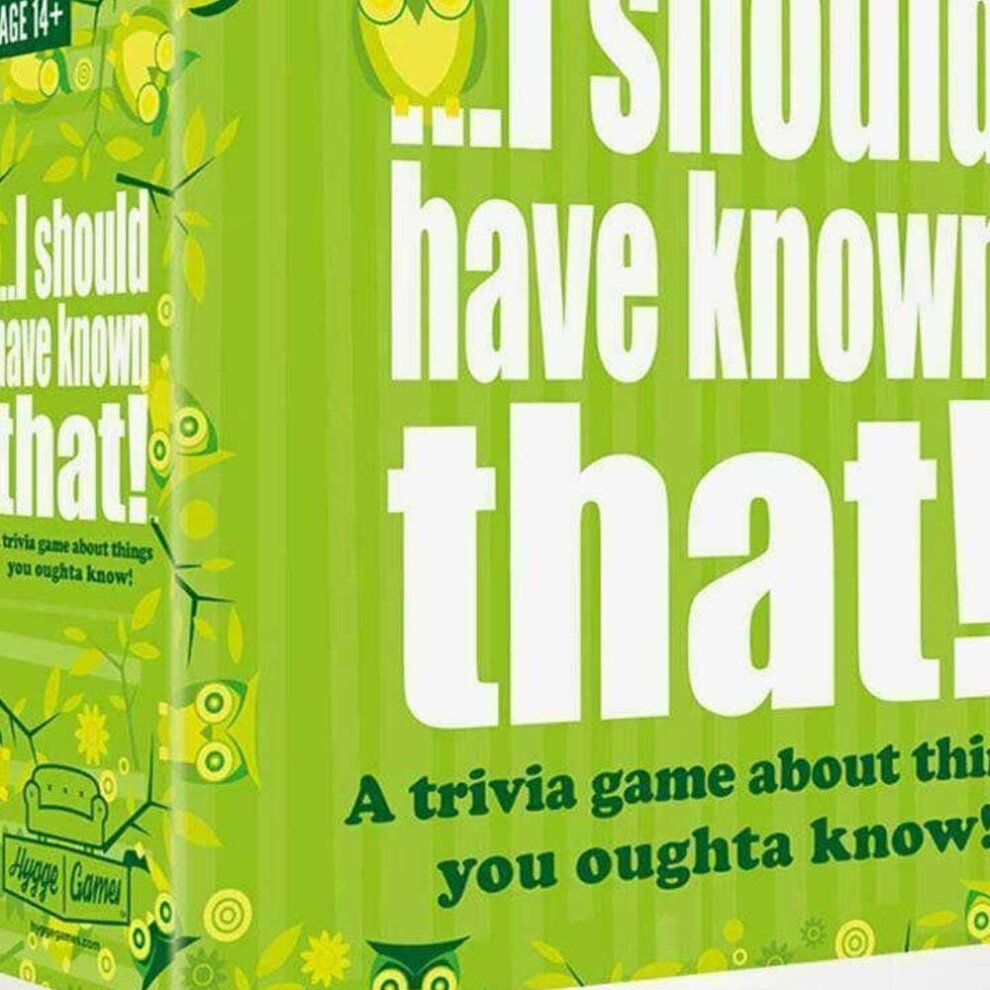 I Should Have Known That! Game