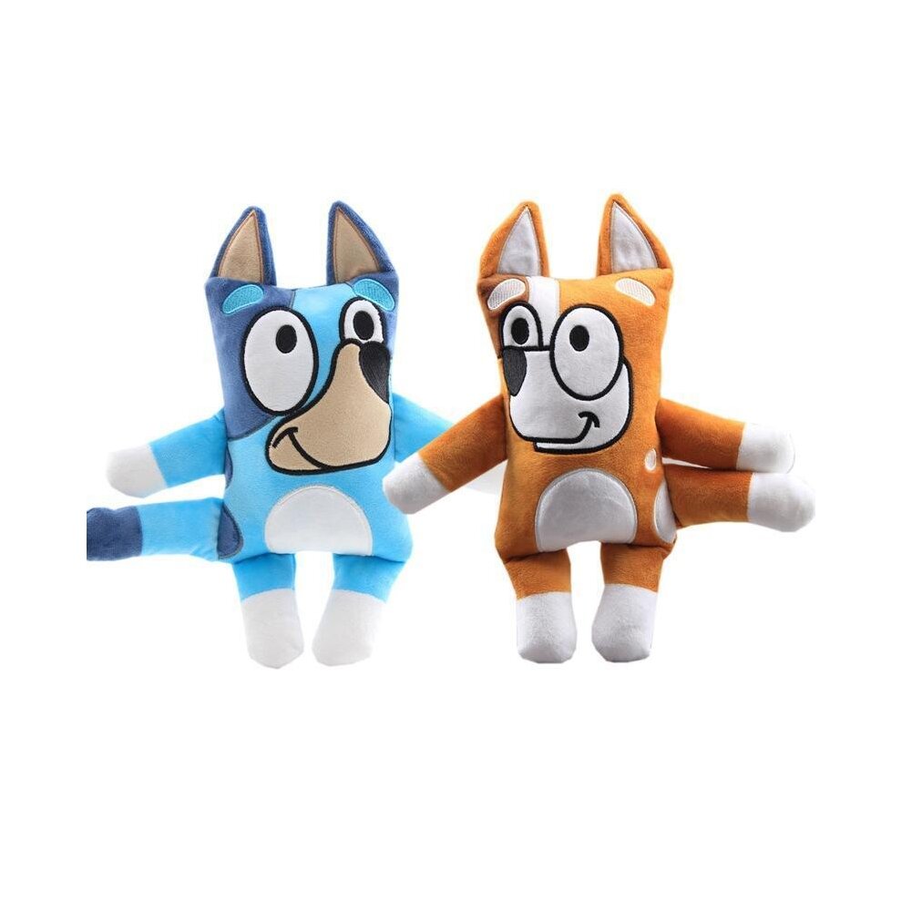 (Dad) Bluey Bingo Plush Toy, Soft Cartoon Dog Family Stuffed Animals Dolls, Baby, Birthd