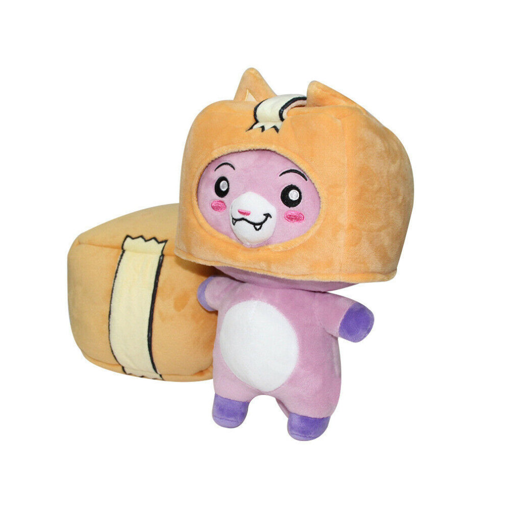 (ROCKY 29cm/11.4in) Lankybox BOXY FOXY ROCKY Plush Toy Stuffed Doll Kids Toys