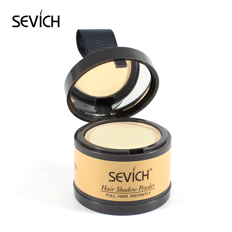 (Dark Brown) Sevich Hairline Powder Repair Hairline Shadow Makeup Hair Concealer Natural Cover Unisex Hair Loss Product