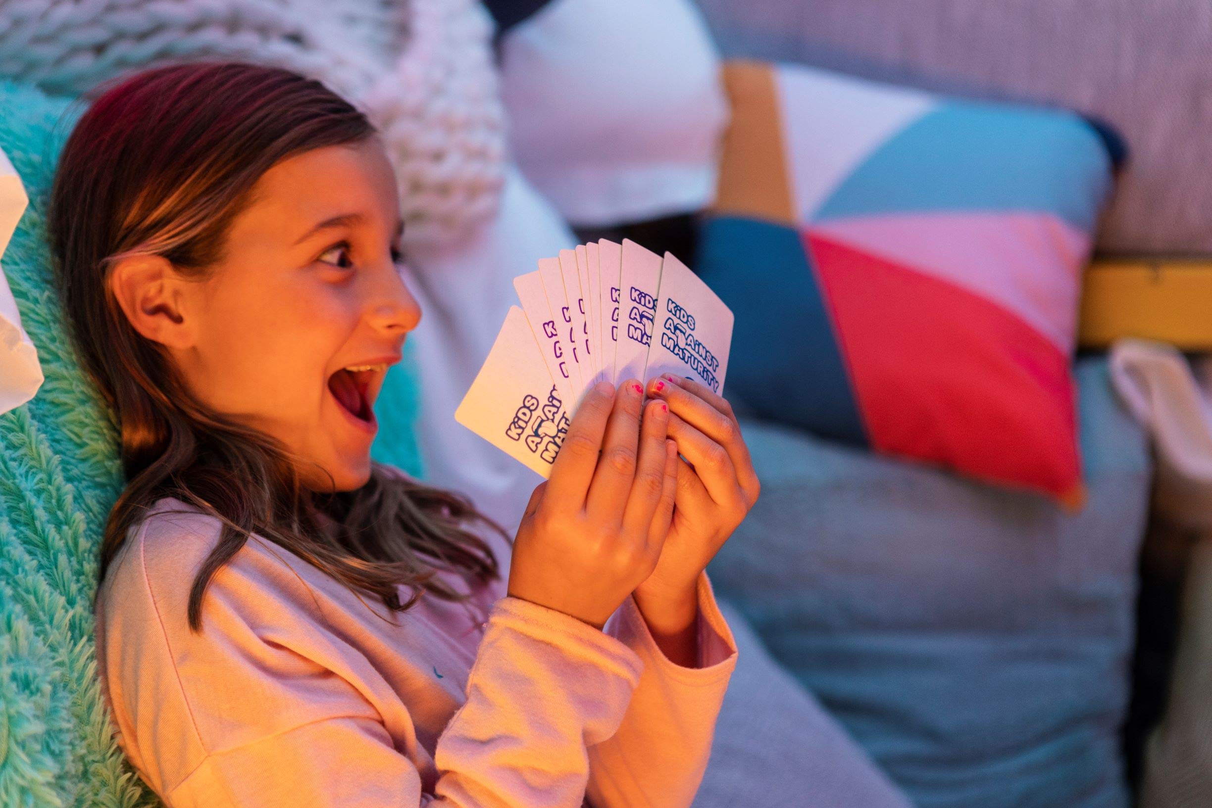 Kids Against Maturity Card Game 3-4 People Board Game for Kids and Families Super Fun Hilarious for Family Party Game Night Entertainment Basic Edition