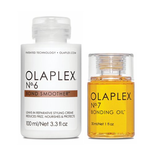 Hair Care Essential Bonding Oil Repair Essential Oil Hair Conditioner Hair Serum for Dry Damaged and Hair Treatment Olaplex No. 6 Bond Smoother 100ml Olaplex No.7 Bonding Oil 30 ml