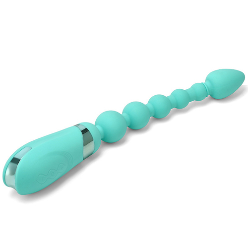 Vibrating Beads Plug Anal Training Beads Soft Medical Silicone Trainer Kit Anal Plugs G-spot Vibrators Adult Sex Toy with 7 Vibration Modes Waterproof for Beginner Women and Men