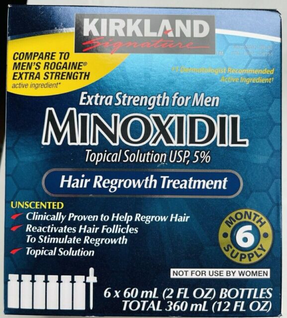 6 Months Kirkland Liquid for hair treatment by Kirkland Signature