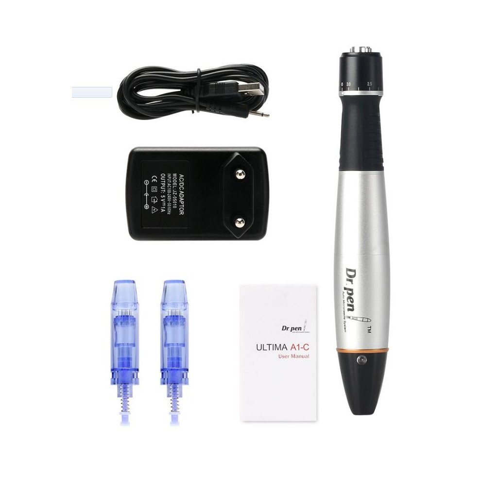 Dr. Pen Ultima A1 Professional Microneedling Pen Electric Collagen Dermapen with 2 Needles Skin Care