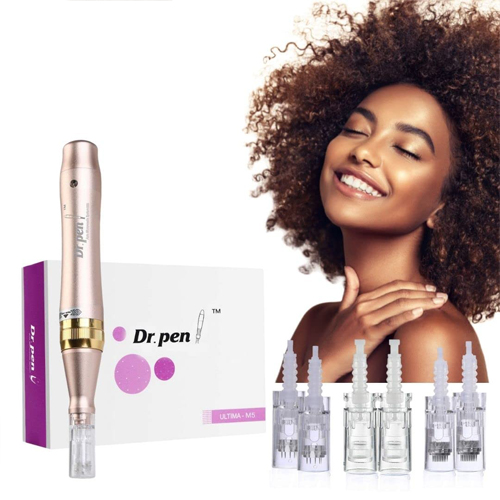 Dr. Pen Ultima M5 Professional Set Wireless Derma Pen Portable Skin Care Beauty Device Adjustable Skin Care Tool Kit