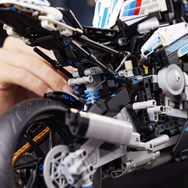 Technical Motorcycle Building Block Toy Speed Motorbike Vehicle Bricks Birthday Gifts For Boyfriend