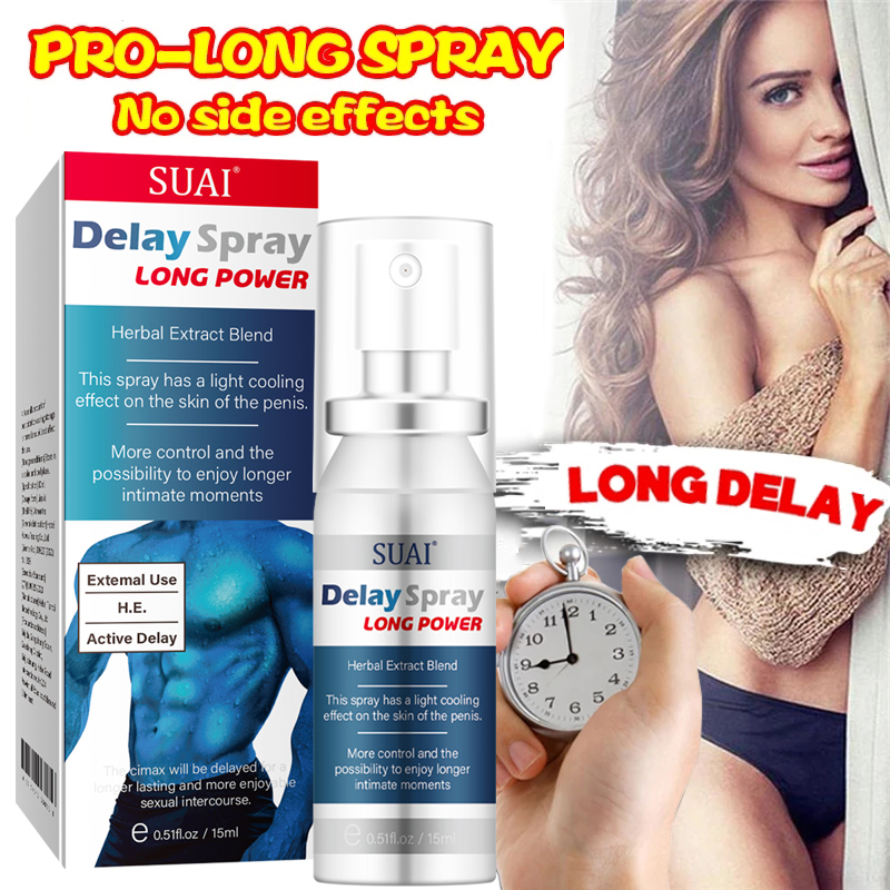Delay Spray Long Power Strong Lasting 60 Minutes Penis Enlargement Prevent Premature Ejaculation Oil Male Sex Delay Products