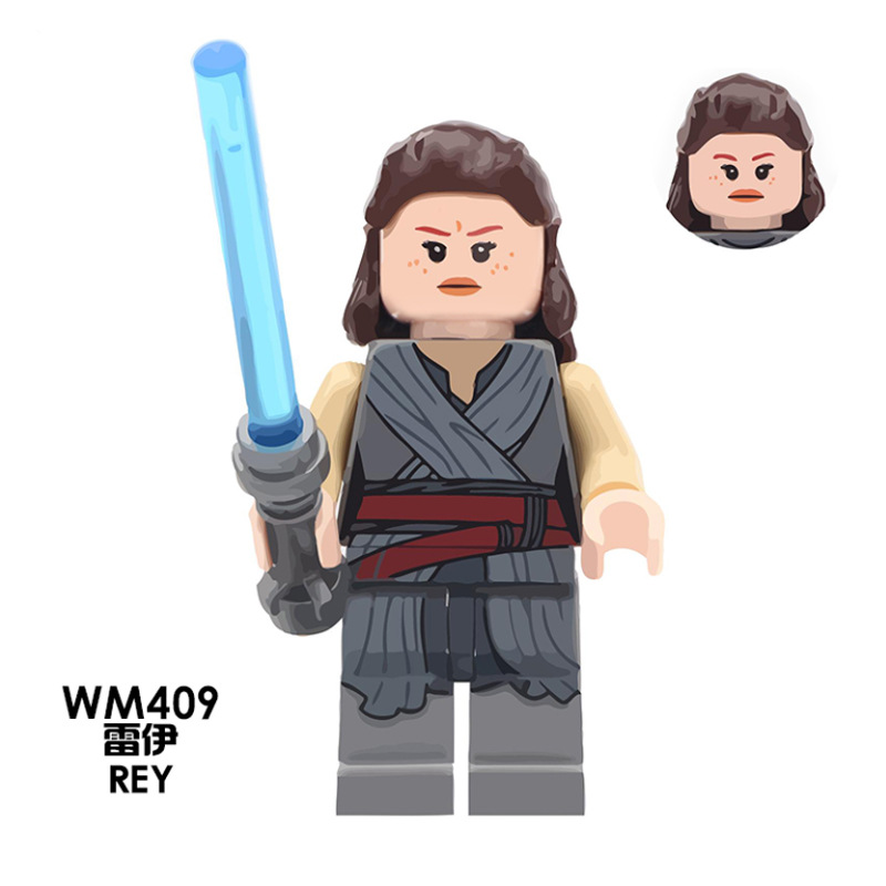 Rey Star Wars Minifigures Building Blocks
