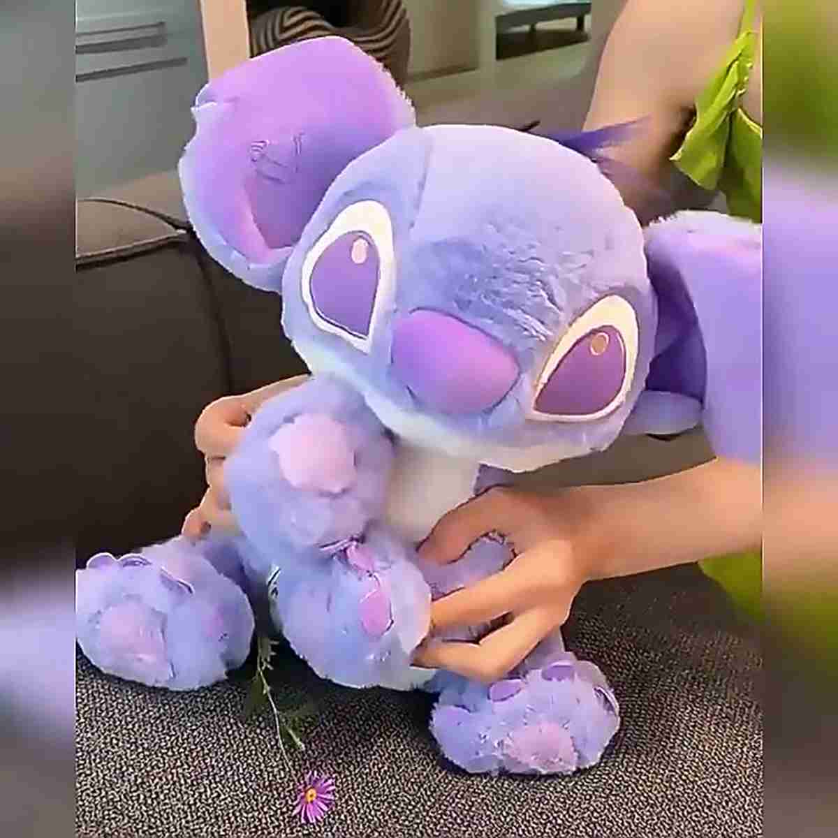 (12inch~30cm) 39 inch Stitch Plush Soft Toy Size 100cm Disney Lilo and Stitch Plushie Blue Stuffed Doll for Kids Soft Plush Toys Cuddly Stitch Collectable Birthday Christmas Toys Gifts Home Decoration