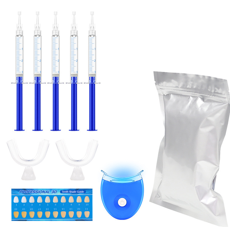 (3pcs Kit) Teeth Whitening Gel Kit Teeth Whitener Dental Bleaching Tooth Home Use 3ml
