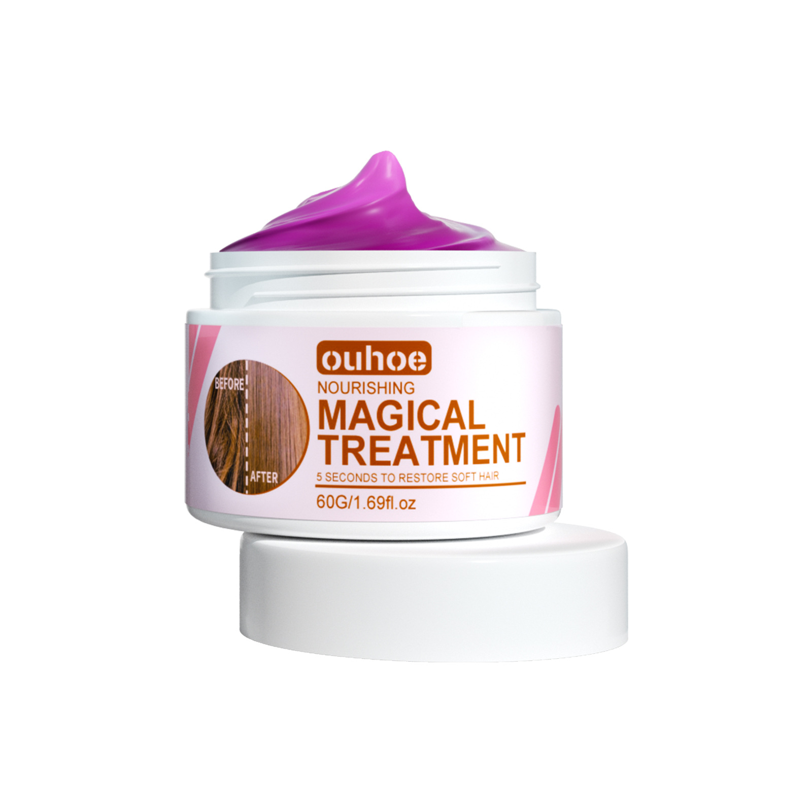 Keratin Repairing Hair Mask Moisturizing Damaged Repairing Mask Moisturizing and Anti Curling Strong Salon Curling and Nourishing Mask Hair Treat