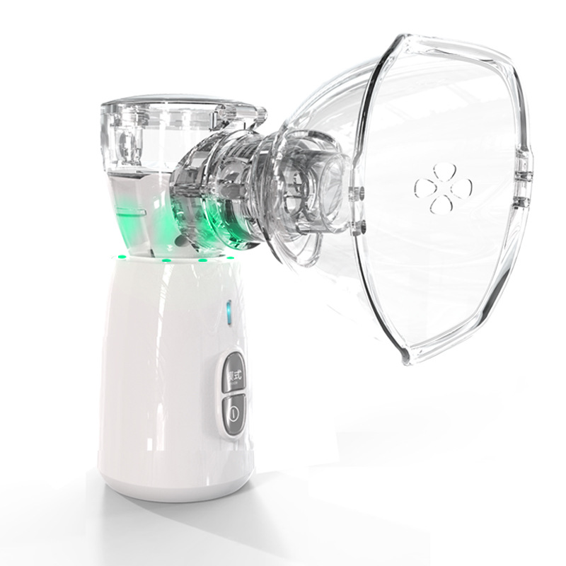 Portable Mesh Nebulizer Inhaler Ultrasonic Atomizer Portable Handheld Children Adult Compression Atomizer for Families Use