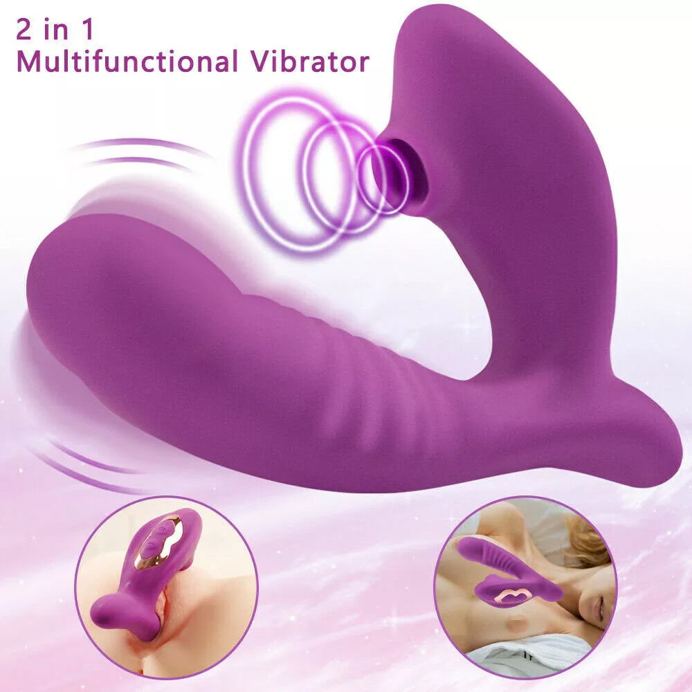 Sucking Vibrator Clit Sucker Dildo G-spot Stimulator Massager Sex Toys Adult Toys for Women New