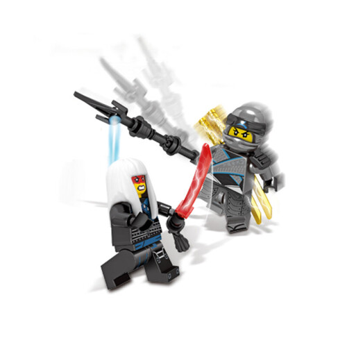 24Pcs Ninjago Mini Figures Kai Jay Sensei Wu Master Blocks Kids Toys Fit Lego