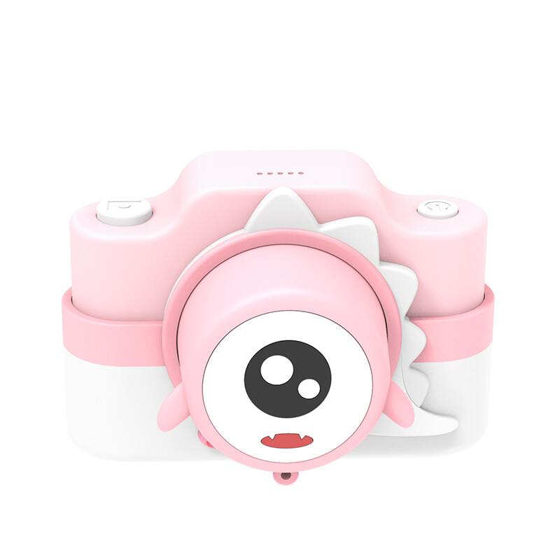 (Blue) Cute Mini Childrens Digital Camera HD Video Small SLR Front And Back HD 3200W Dual Camera Cartoon Mini Toy Gift Printer 32GB