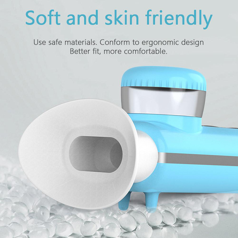 (Blue) Electric Nano Eye Steamer Sprayer Device Moisturizing Atomizer Water Hot Compress Eyes Soothing Massage Eye Washing SPA Humidifier Relieve Fatigue
