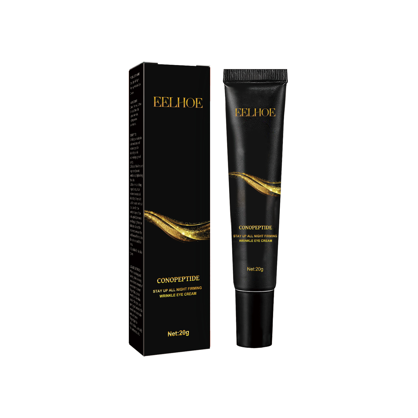 Eye Tightening Cream Fine Lines Firming Dark Circle Remover Repairing Roughness Whitening Nourishing Dry Eye Wrinkle Cream Improve Eye Bags Puffiness 20g