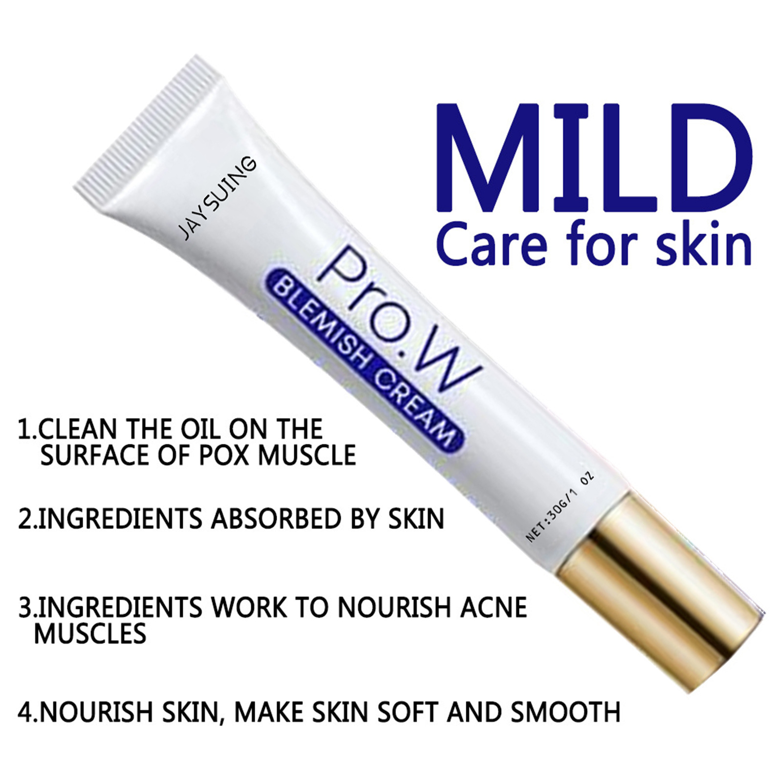 (1 PC) Acne Pockmarks Removal Face Cream Freckle Remover Facial Cream Lighten Acne Mark Acne Spot Cream Hydrating Lift Moisturizing Firming Repair Cream.
