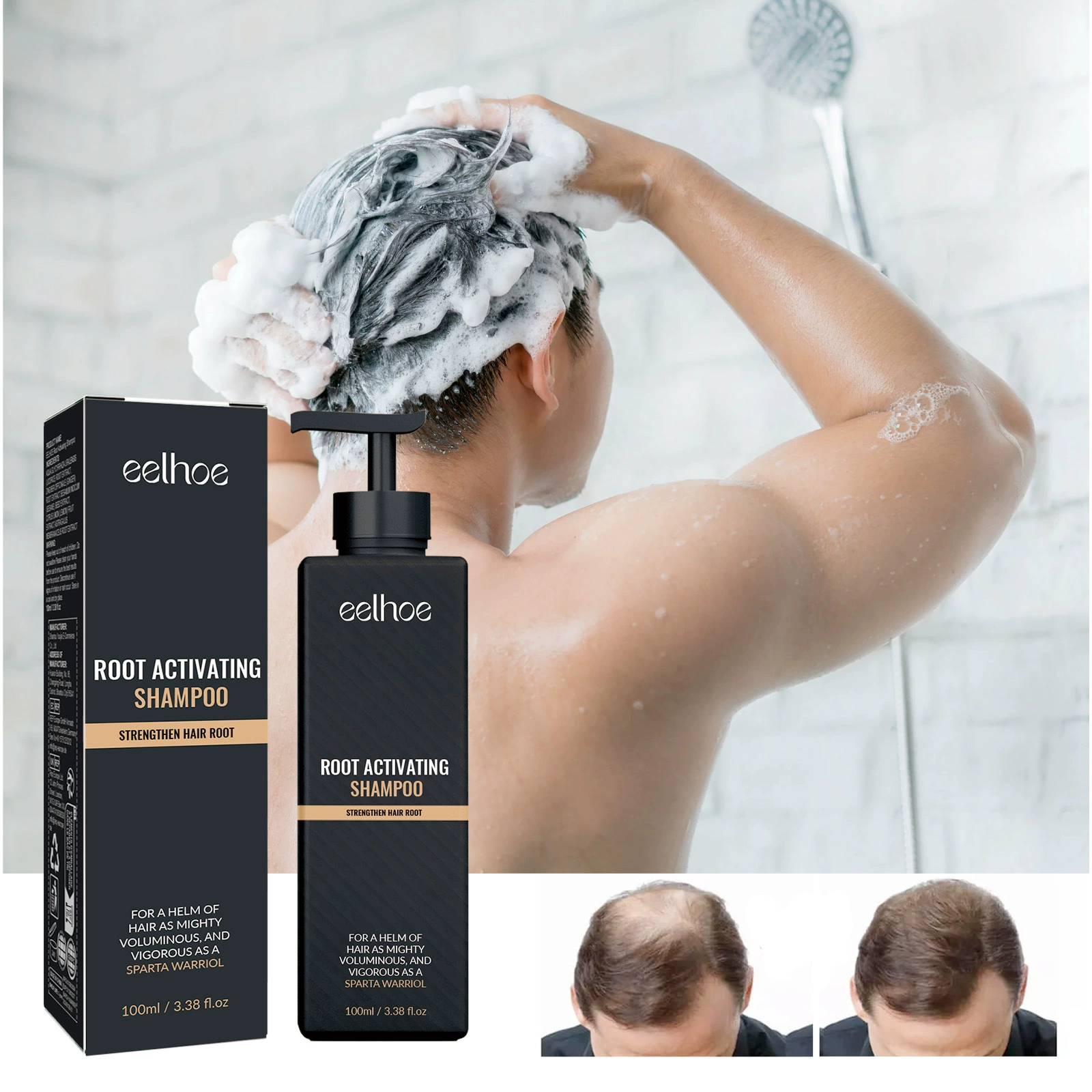 Shampoo for Fast Hair Growth Repair Nourishment Root 100ML