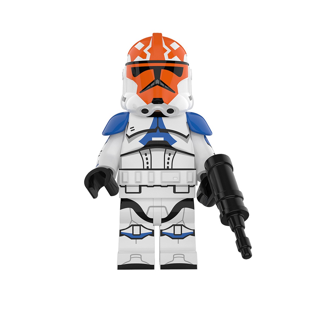 (Style H) Star War Trooper Building Blocks Collectible Toy Mini Figures with Accessories Kids Army Men for Imaginative War Games for Kids