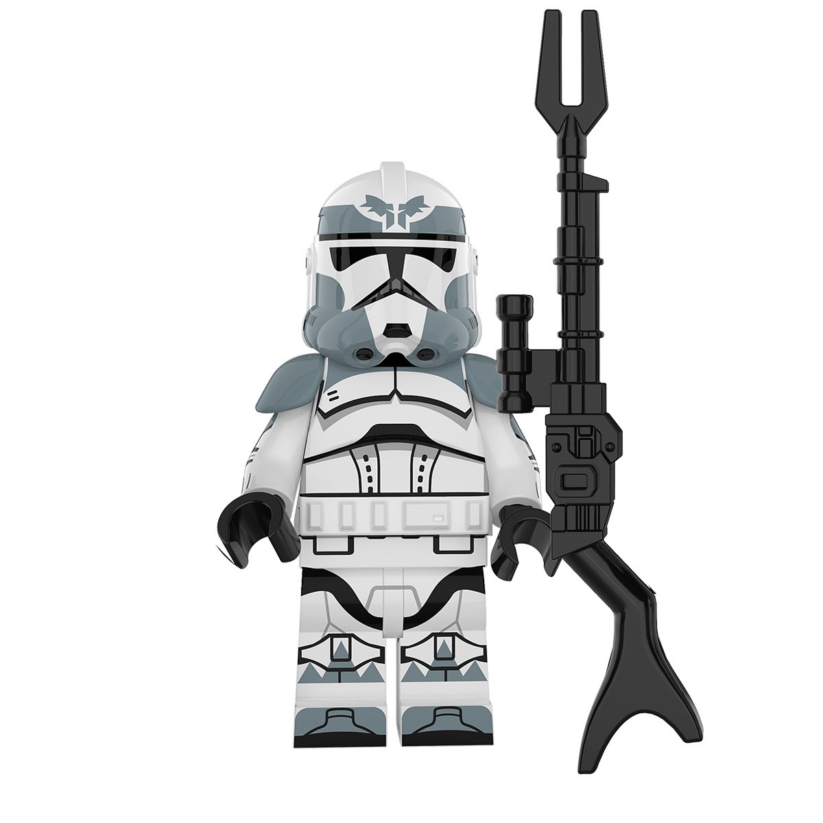 (Style H) Star War Trooper Building Blocks Collectible Toy Mini Figures with Accessories Kids Army Men for Imaginative War Games for Kids