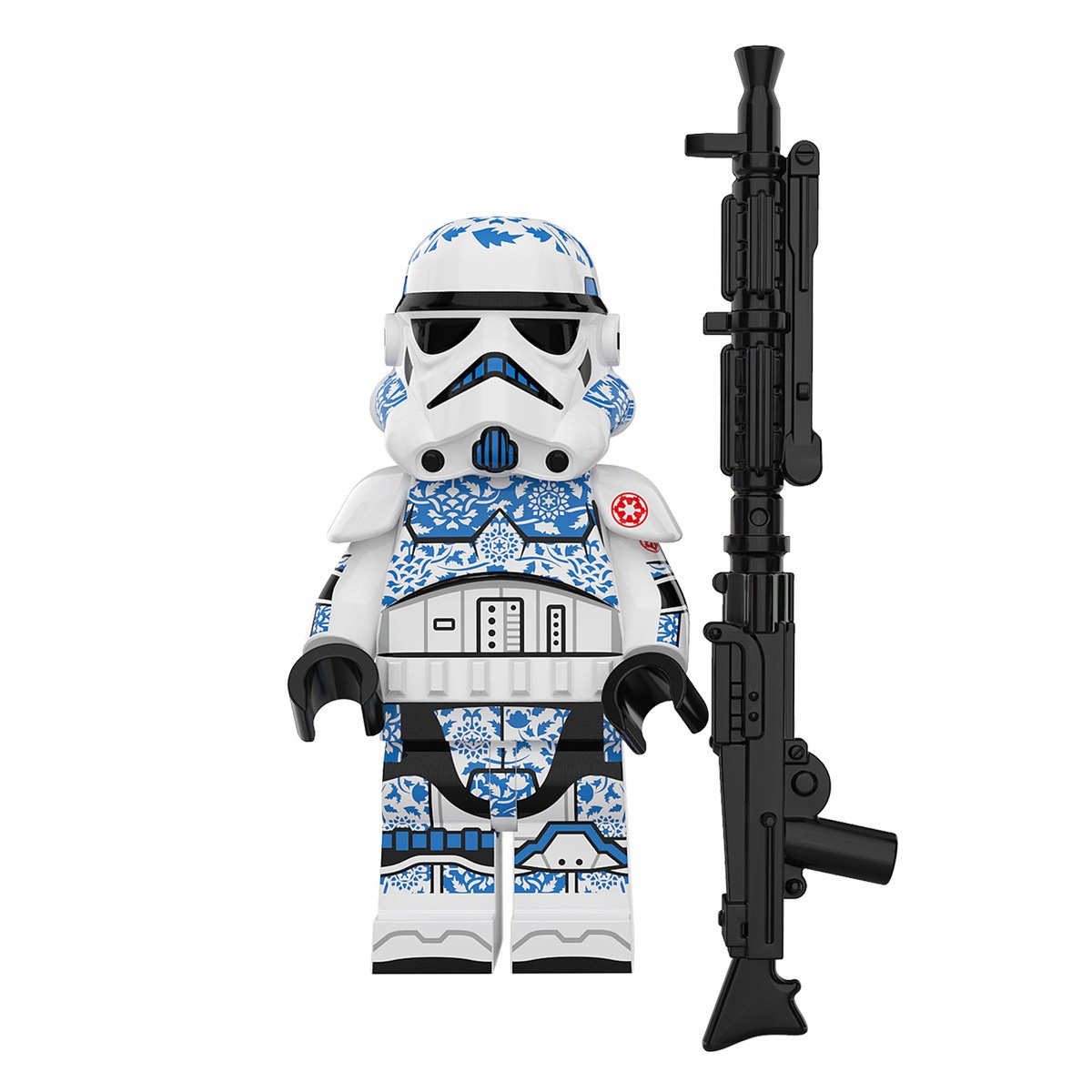 (Style H) Star War Trooper Building Blocks Collectible Toy Mini Figures with Accessories Kids Army Men for Imaginative War Games for Kids
