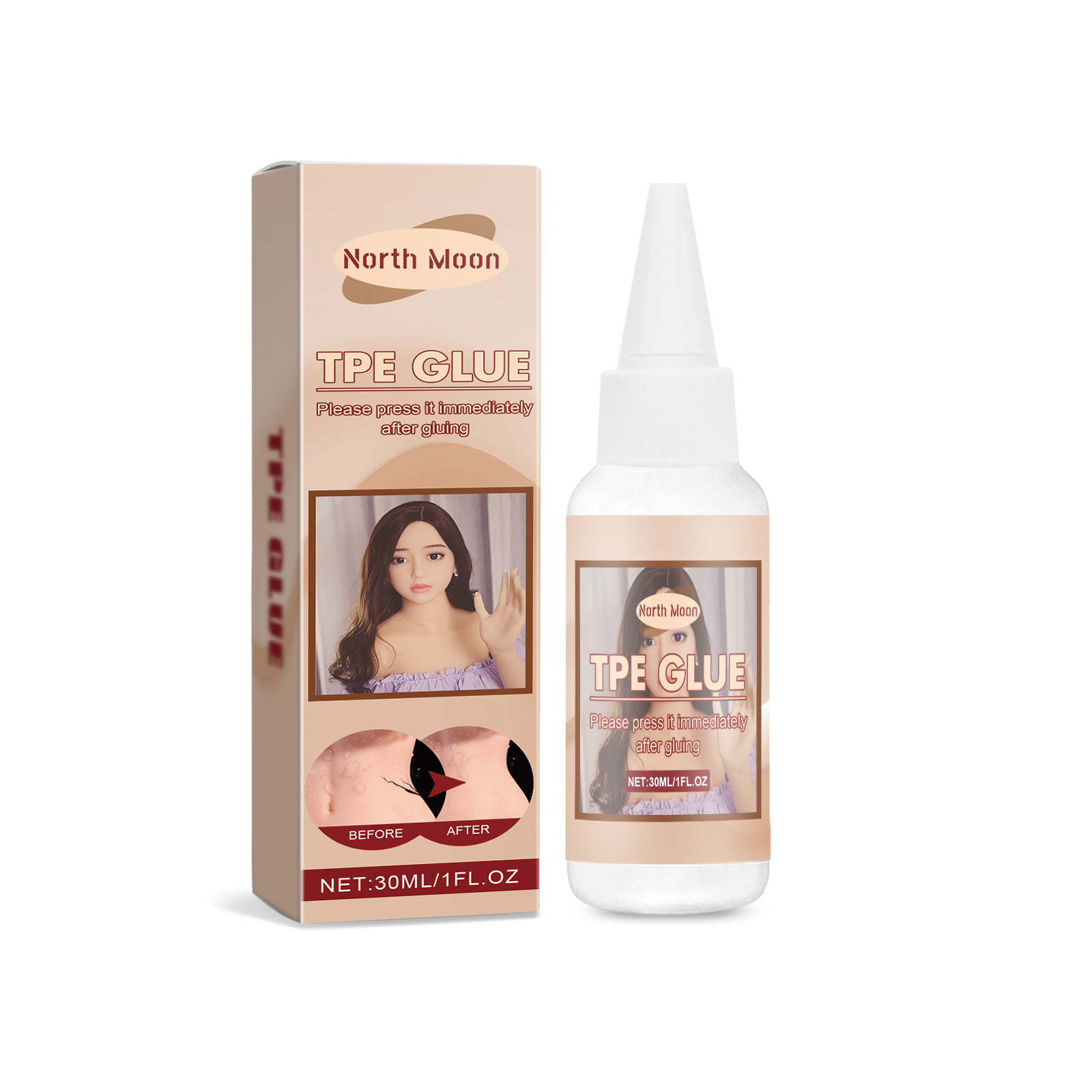 Solid for Doll Repair Agent Liquid Patching Fixing Accessory TPE for Doll Repair ﻿