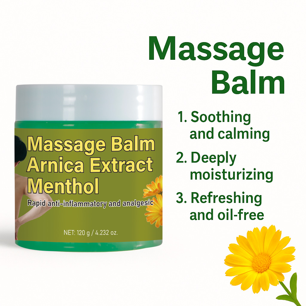 Arnica Gel Massage Cream Soothing Relief For Aching Muscles And Stiff Joints Daily Body Massage Care Treatment 120g